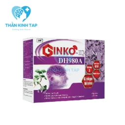 Ginko-IQ-10 Natto DH980A - Hỗ trợ giảm thiểu năng tuần hoàn não